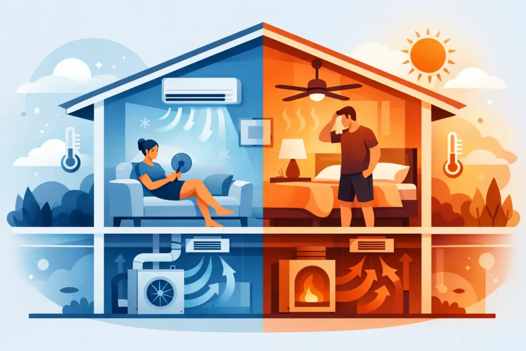 Why Is My House Not Cooling Evenly?