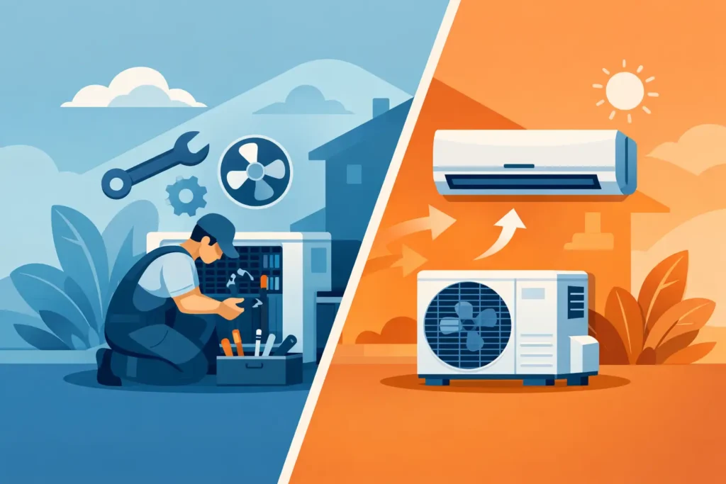 AC Repair Versus Replacement: How to Decide