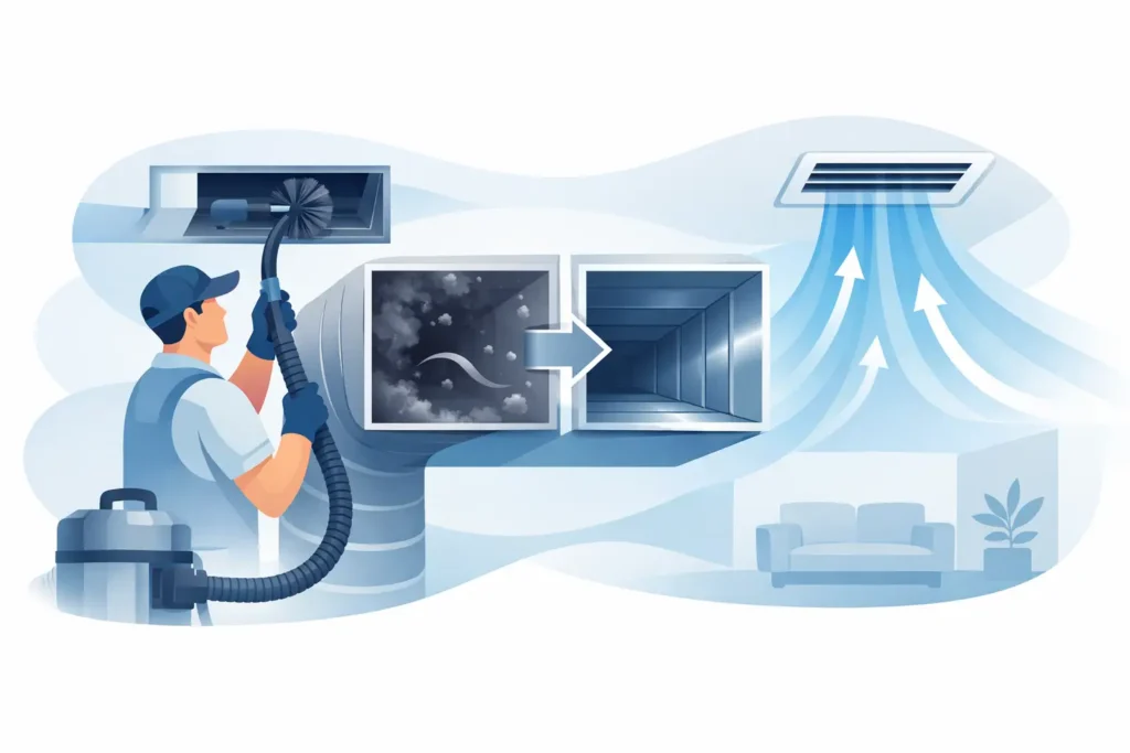 Does Duct Cleaning Improve Airflow?