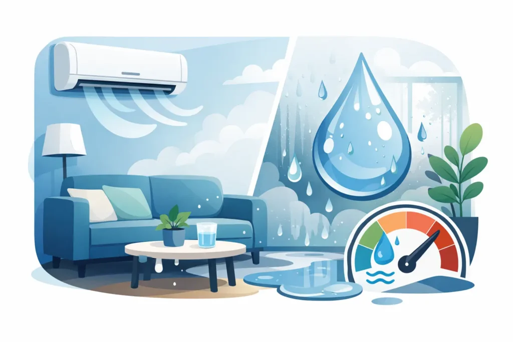 Home Humidity Too High With AC On?