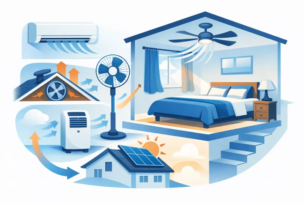 7 Best Ways to Cool a Second Floor