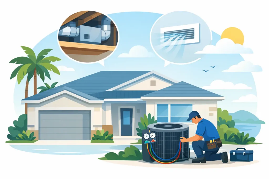 Central Air Installation Guide for Florida Homes