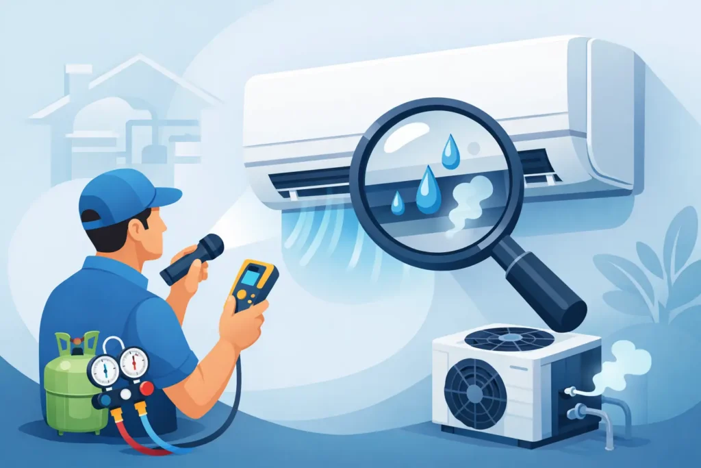 How to Spot Refrigerant Leaks in Your AC