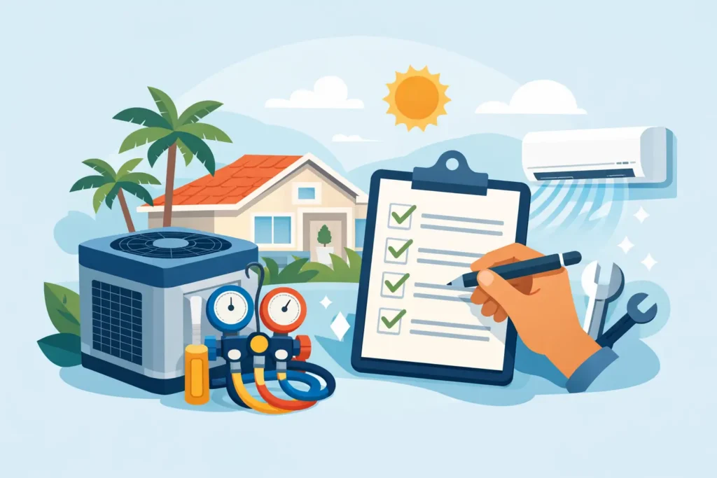 Best AC Tune Up Checklist for Florida Homes
